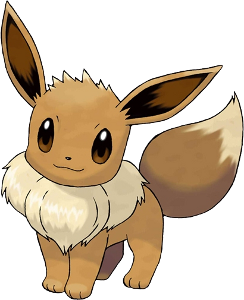 I can't in good conscience give Pikachu the nod over Eevee, though! Who can resist those eyes or its seven Eeveelutions?